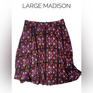 Lularoe Madison Skirt Size Large